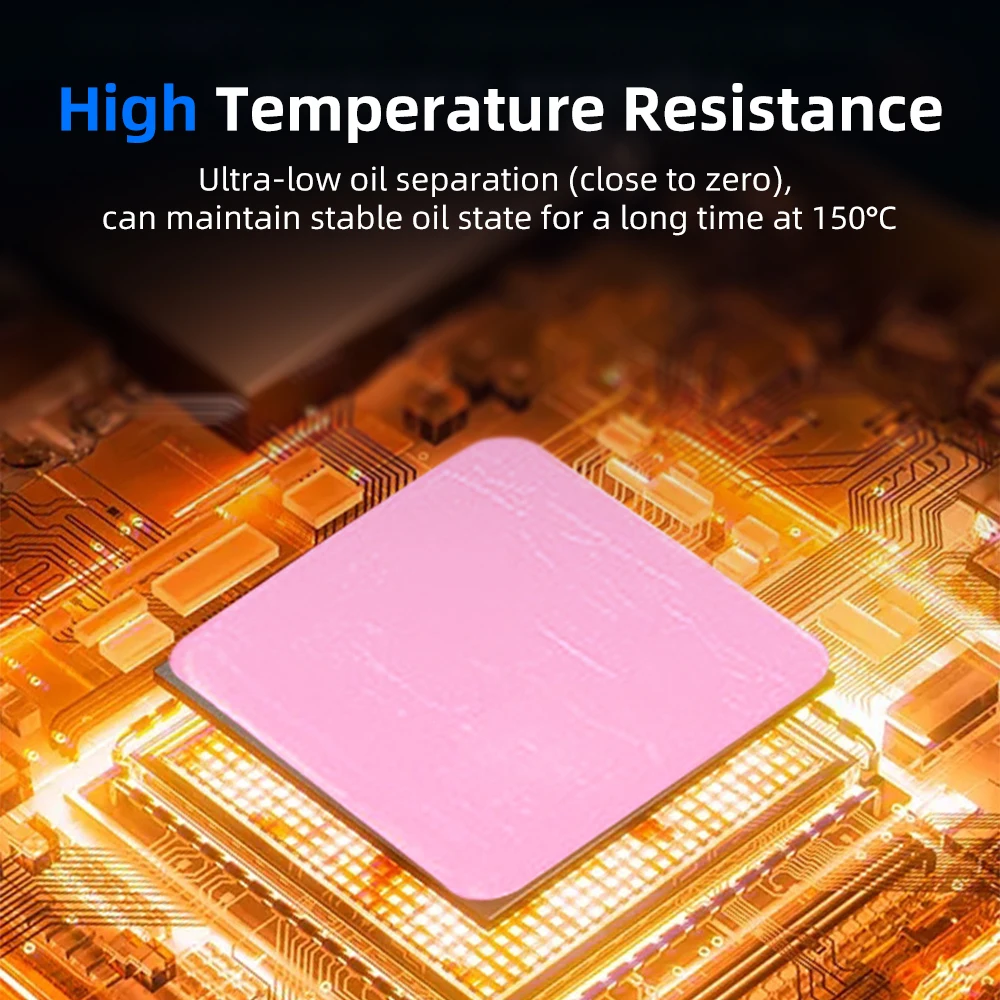 JEYI 10g Thermal Paste (6.0W/m·K)-High-Performance CPU/GPU Thermal Grease for PC, Laptop, PS5 - Non-Conductive Cooling Compound