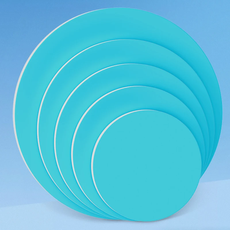 

Polypropylene Round Foam Board PP Plastic Sheets Plate Dia 15cm 20cm Pink Blue Green Thick 3mm For DIY modeling materials