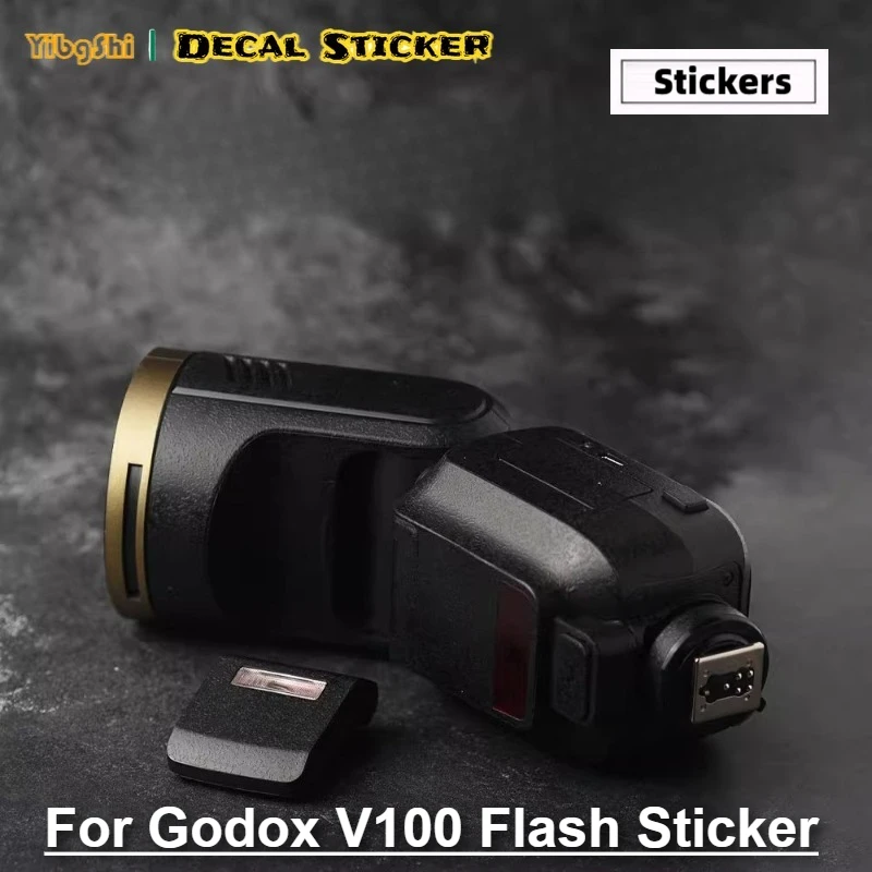 

Наклейка для вспышки Godox V100, крышка, пленка для вспышки камеры Godox V 100, наклейка премиум-класса, защитная наклейка для кожи