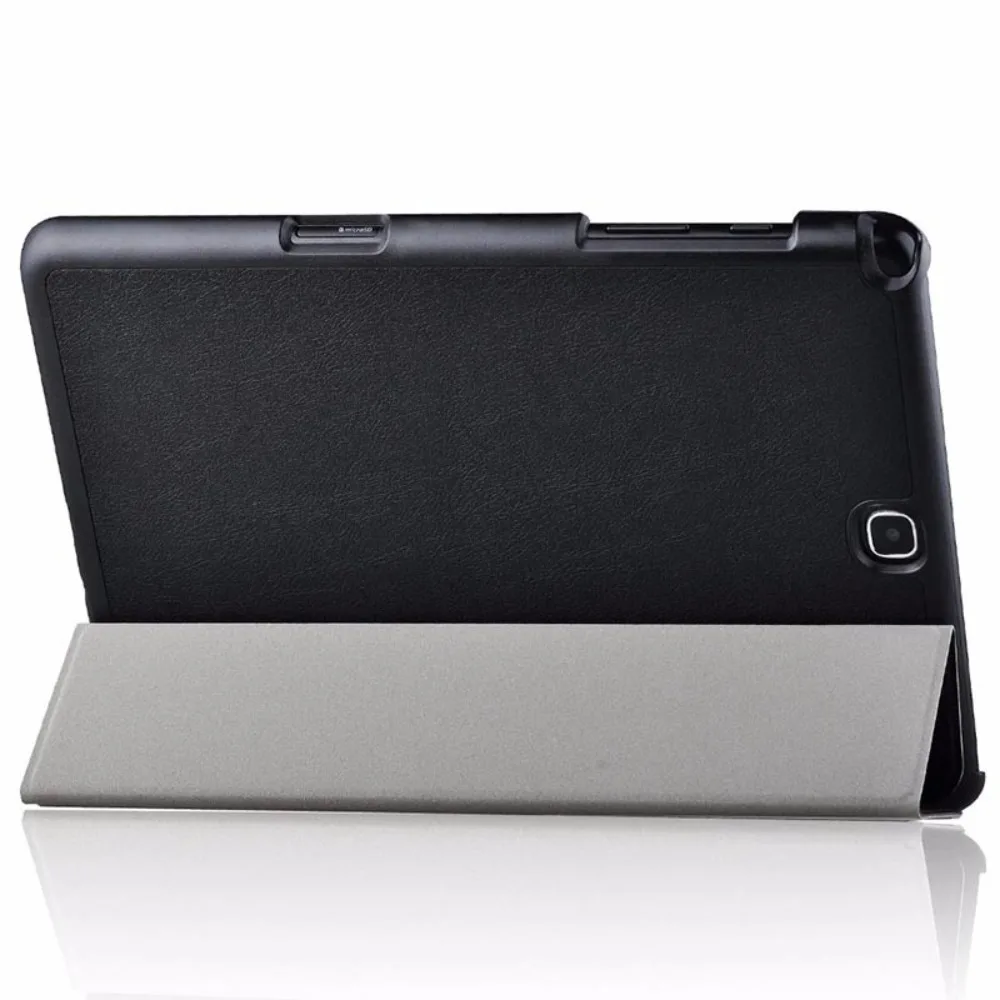 Składany na trzy etapy futerał na tablet Samsung Galaxy Tab A 9.7 SM-T550 T555C P550 P555C Auto Sleep Leather Case Cover — zdjęcie produktu 6