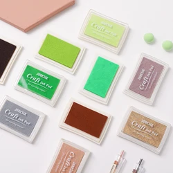 20 Colors Inkpad Fashion Ink pad Set Oil Based For DIY Craft Rubber Stamps For Fabric Wood Paper Wedding Gift Finger Print