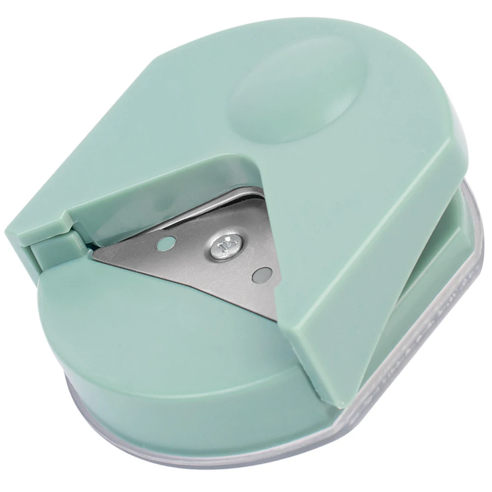 Угловой круглый практичный триммер для фотографий, чехол из ПВХ, визитные карточки, простой в эксплуатации, многофункциональный сцен, подходит для круглых углов