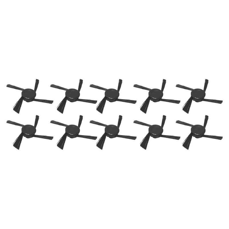 อะไหล่แปรงด้านข้าง10ชิ้นใช้ได้กับอะไหล่เครื่องดูดฝุ่นเนียโตแปรงสี่มุม D70E/75/80/85