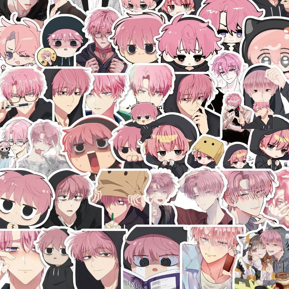 10/30/60pcs Tamon's B Side Anime Stickers Funny Tamon Cartoon Sticker Laptop Scrapbooking Suitcase Luggage DIY Characters Decals
