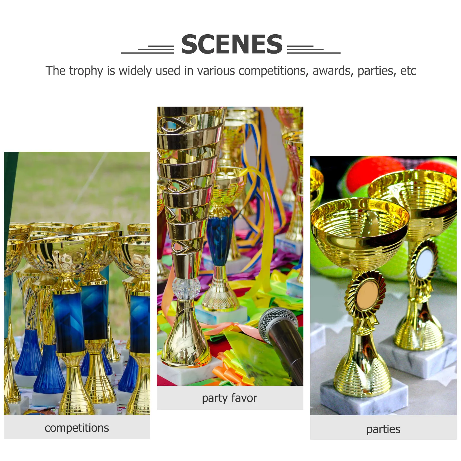 

Plastic Ornament Exquisite Decorative Competition Cup Sports Gifts Lovely Cup Affordable Small Trophy For Diving Diving Shaped