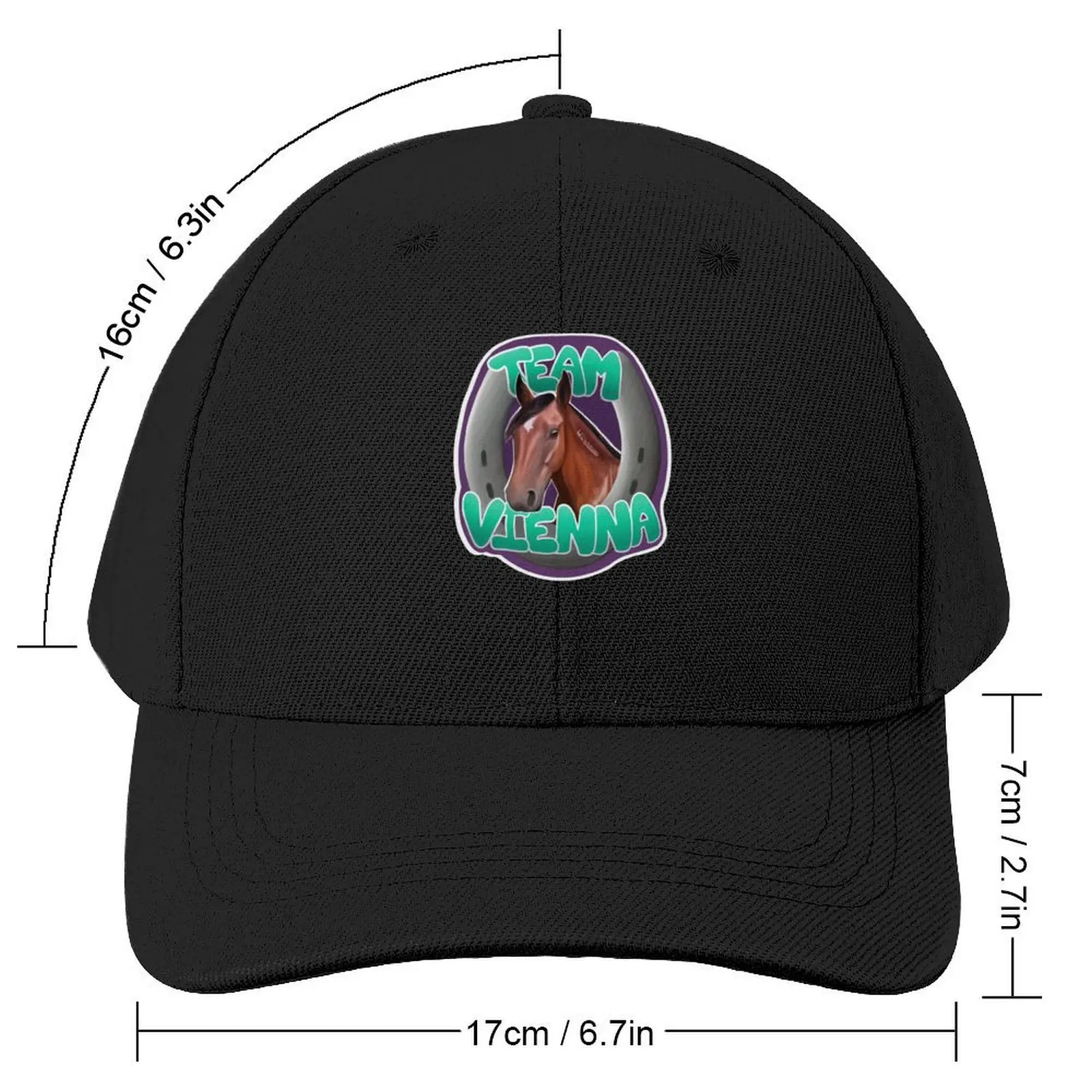 Team Vienna Baseball Cap Horse Hat fishing hat Luxury Man Hat Women Men's