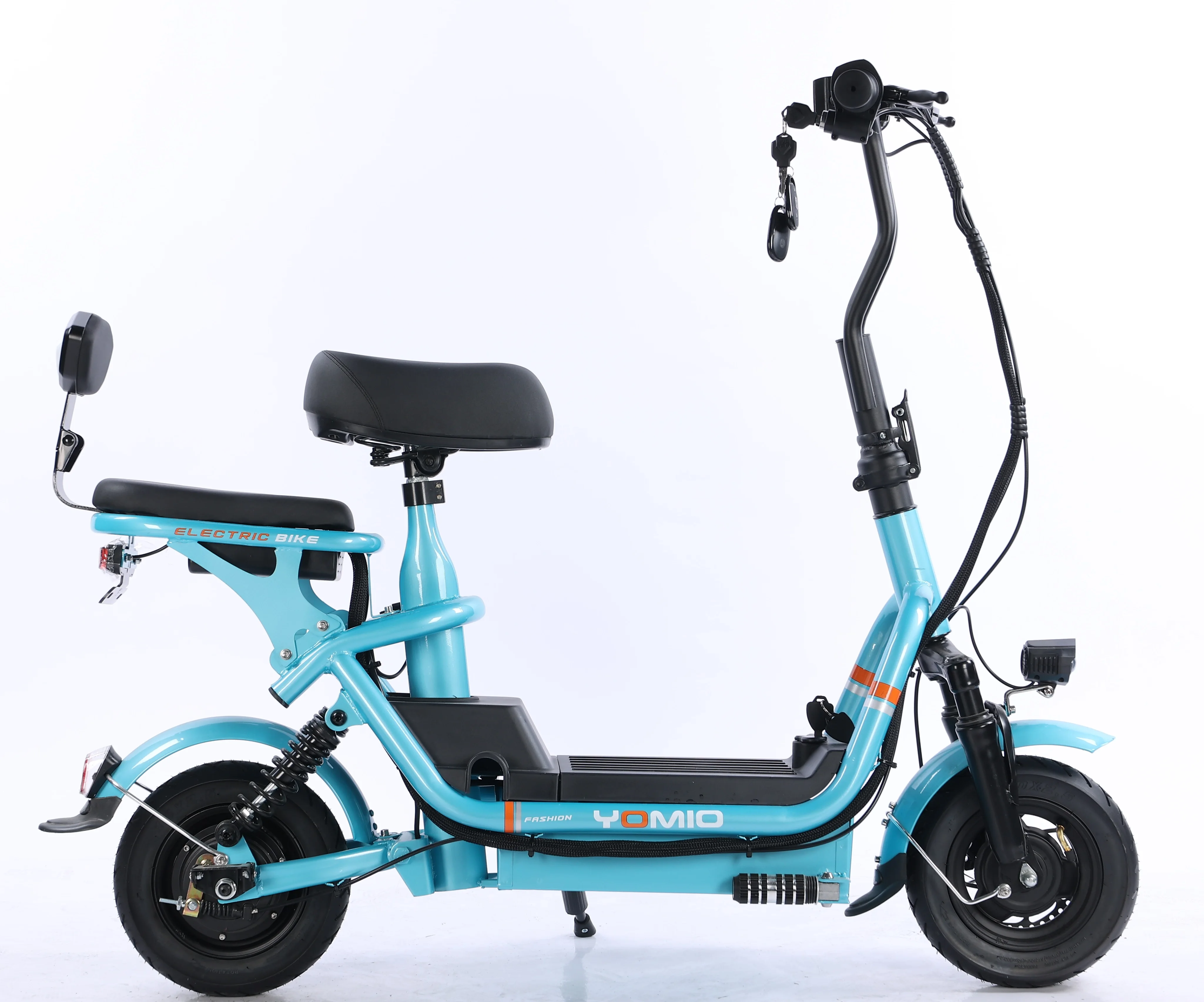

2022 Popular 400W 48V Electric City Bike 10 Inch Step Through Long Range Electric Bike Electric Scooter Moped