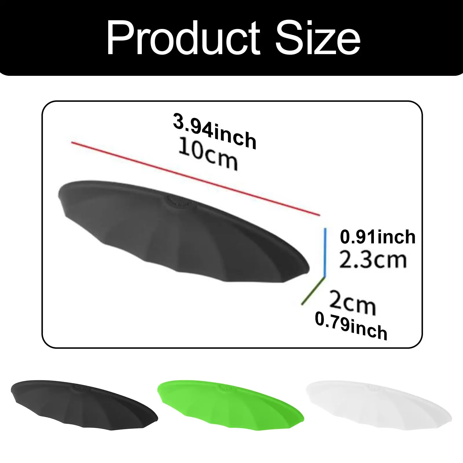 Car Accessories Rear Camera Cover Silicone Rainproof Weather Guard Self Adhesive for Outdoor Conditions