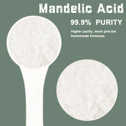 Mandelic acid powder, 99.9% Purity, Peel/Mask or add to Cream, Moisturizer,DIY Cosmetic Grade For Mandelic Acid Serum,