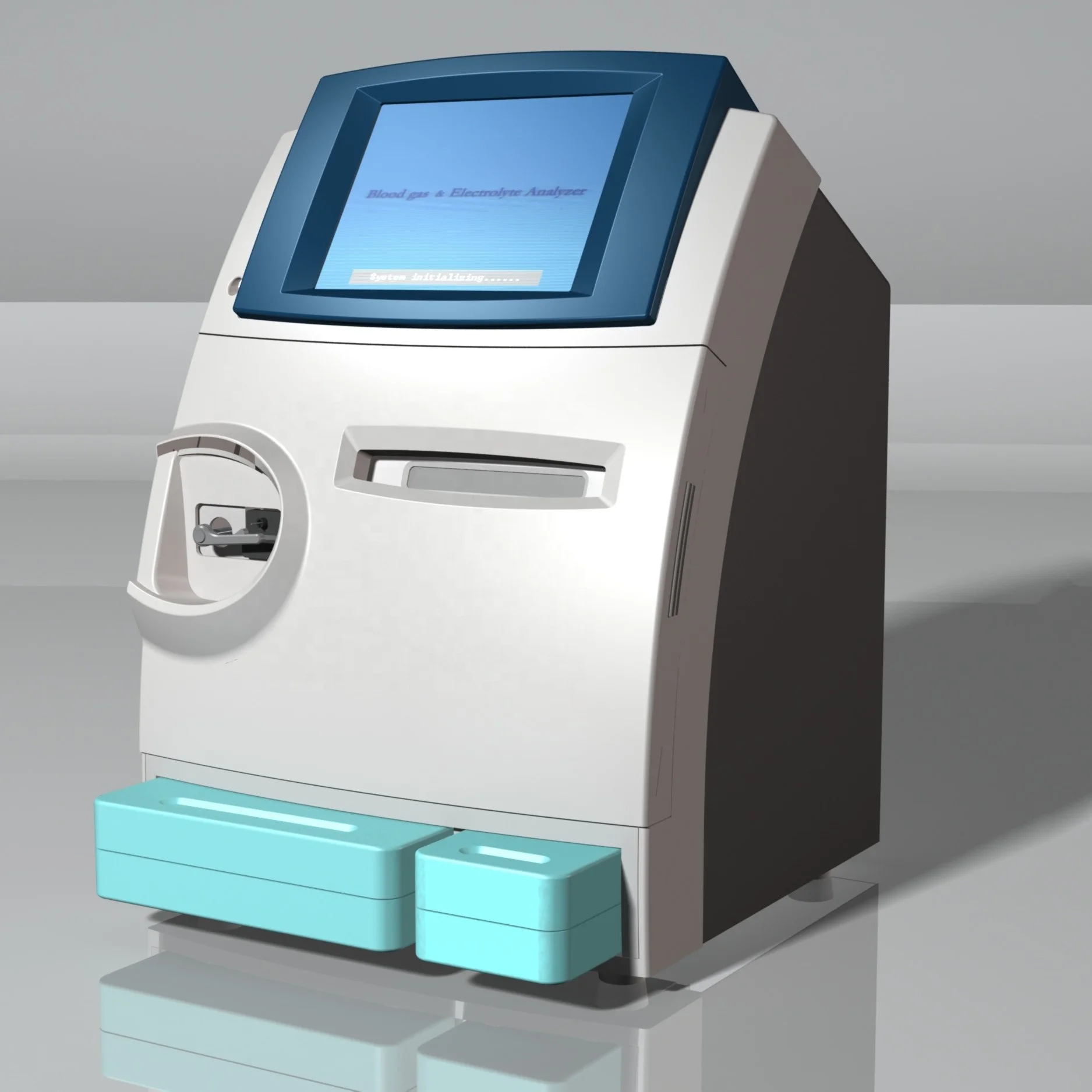 Hospital Lab Medical PH/PO2/PCO2/Na/Ca  gas electrolyte analyzer Fully automated portable arterial  gas analyzer