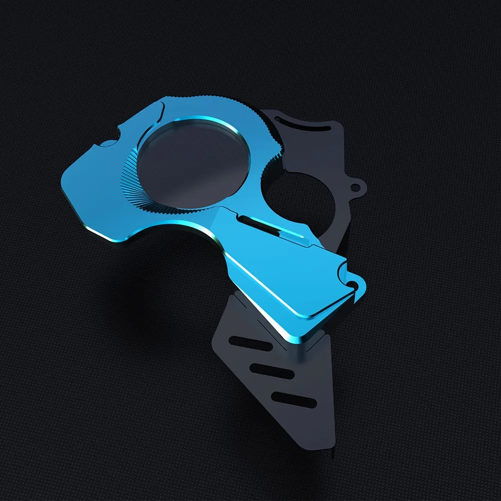 450 SR 2023 دراجة نارية الملحقات CNC الألومنيوم الجبهة سلاسل الاضراس غطاء حماية الحرس ل CFMOTO CF 450SR 2022-2024 sr450