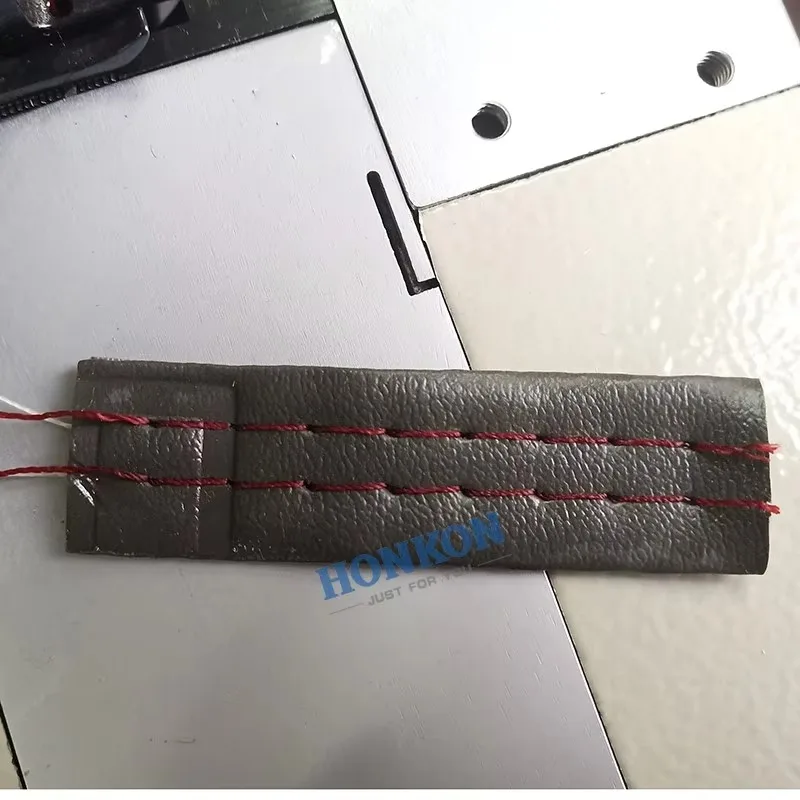 Double Needle Post-bed Industrial Shoes Outsole Sewing Machine For Shoe Upper Stitching HK-810
