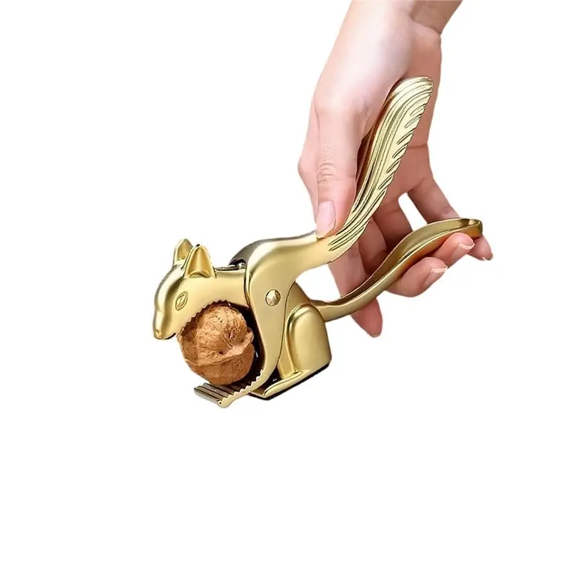 

AT29-Sheller Opener Многофункциональные плоскогубцы для орехов сосны и пекана в форме белки Быстрый крекер для орехов