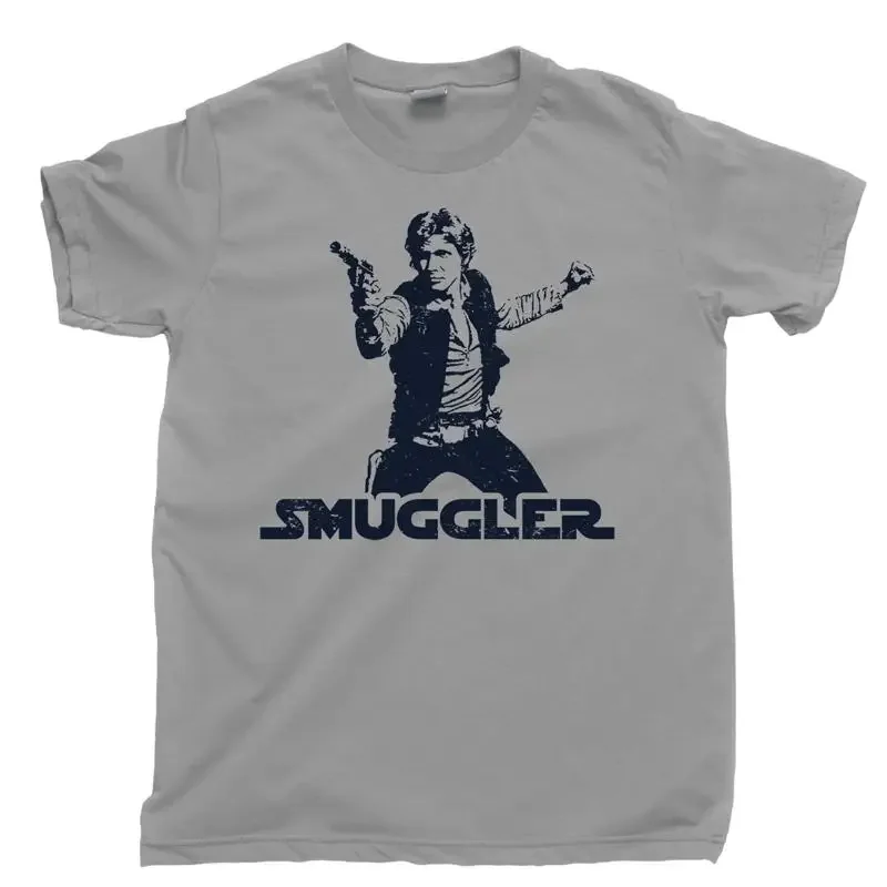 Camiseta HAN SOLO Smuggler, I Know Leia Scruffy Looking Nerf Herder Scoundrel