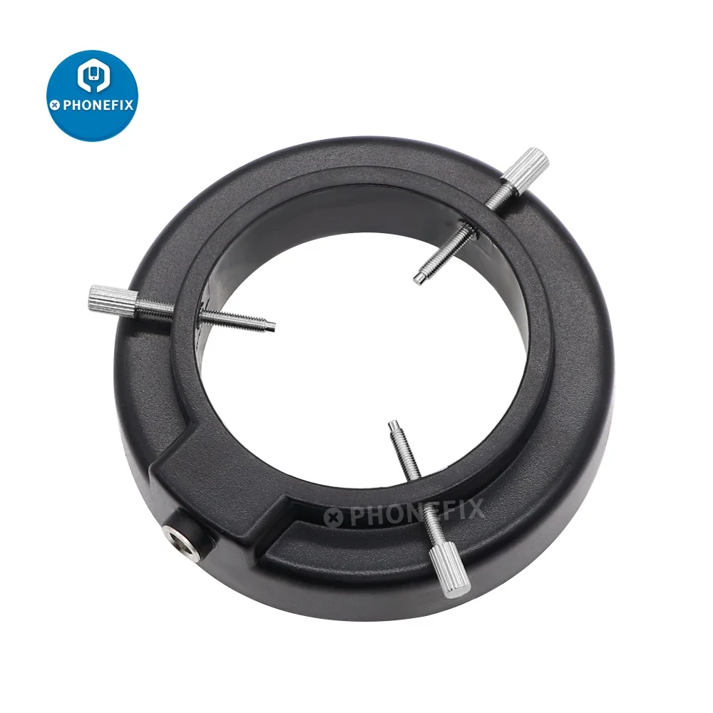 Imagem -04 - Usb Ring Light para Microscópio Estéreo Lente Microscópio Industrial Magnifier Circle Light Source 144 Led Ajustável