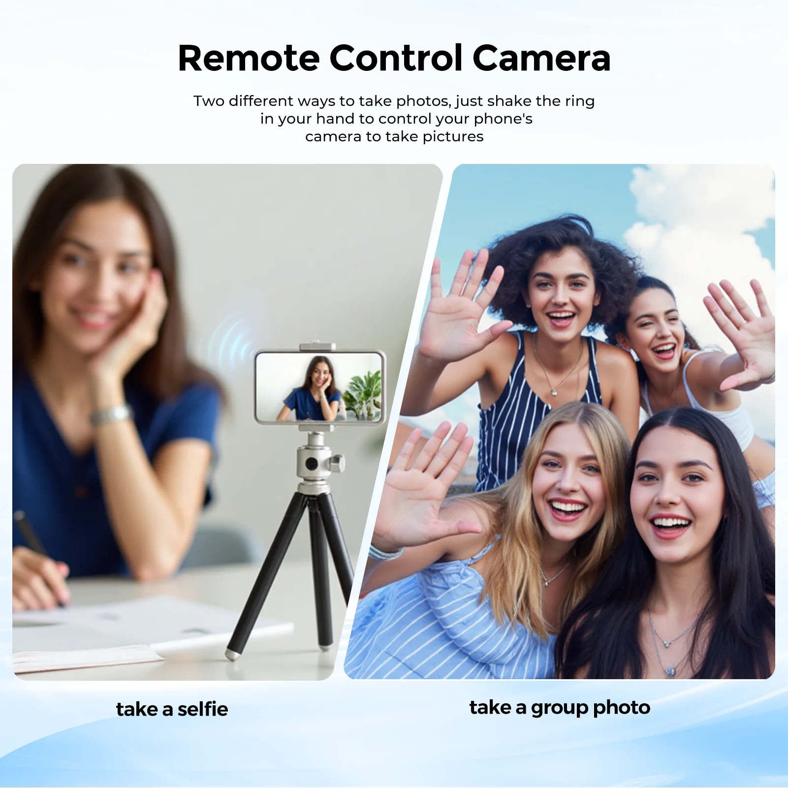 Smart Rings Bluetooth Geste Swipe Control Schlaf Herzfrequenz Sauerstoff Überwachung Multi Sport Modi Wasserdicht Frauen Gesundheit Ring