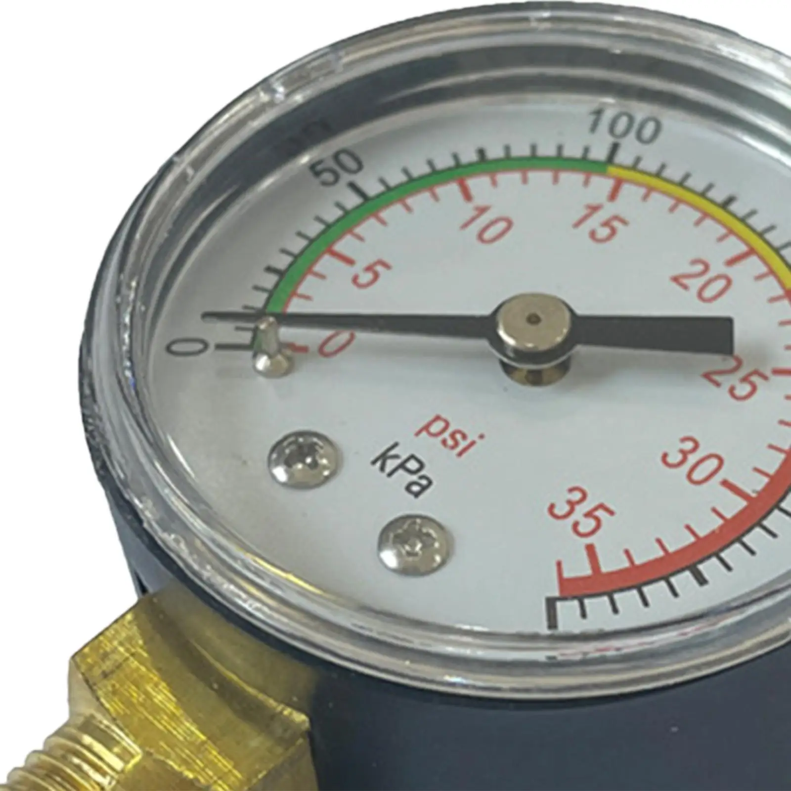 Dual Scale Pressure Gauge Pool Sand Filter Pressure Gauge for Pools Hot Tubs