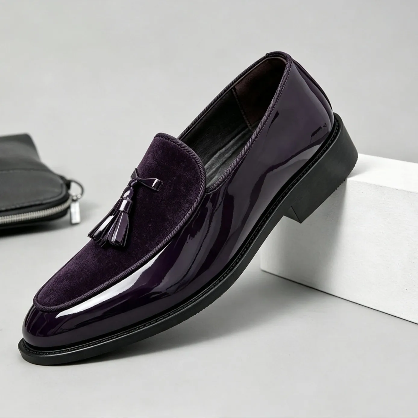 Classic Tassel Business Shoes autumn Loafers Shoes Men's Leisure Dress Loafers Fashion Outdoor Driving Shoes Famous Brand Luxury