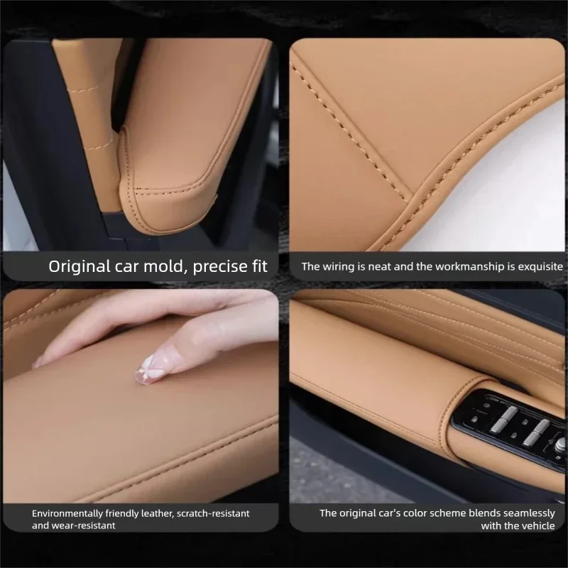 

For Door Handle Protector Covers for Geely Starship 7 EM-i, Original Color Interior Protective Pads