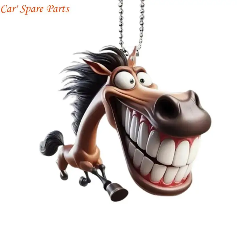 

Y4ua ручной орнамент уникальный лошадь подвесная украшение яркое очарование лошади