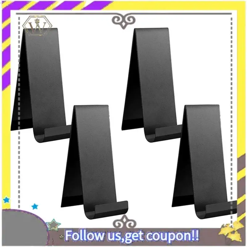 AU33-4 Pcs Metal Fancy Brochure Holder Brochure Holder Stand Table Vertical Countertop