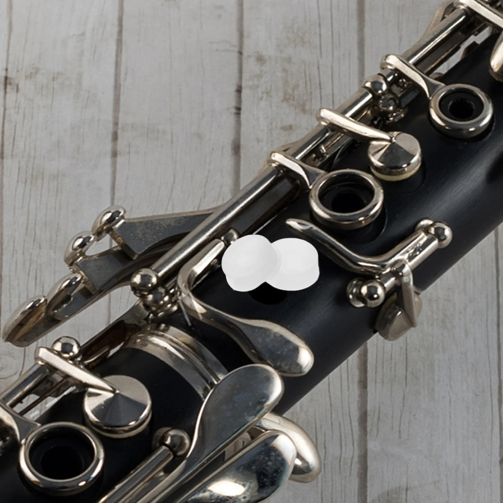 

10Pcs Flute Hole Covers Silicone Flute Key Plugs Durable Replacement Repair Kit Practice Performance Accessories