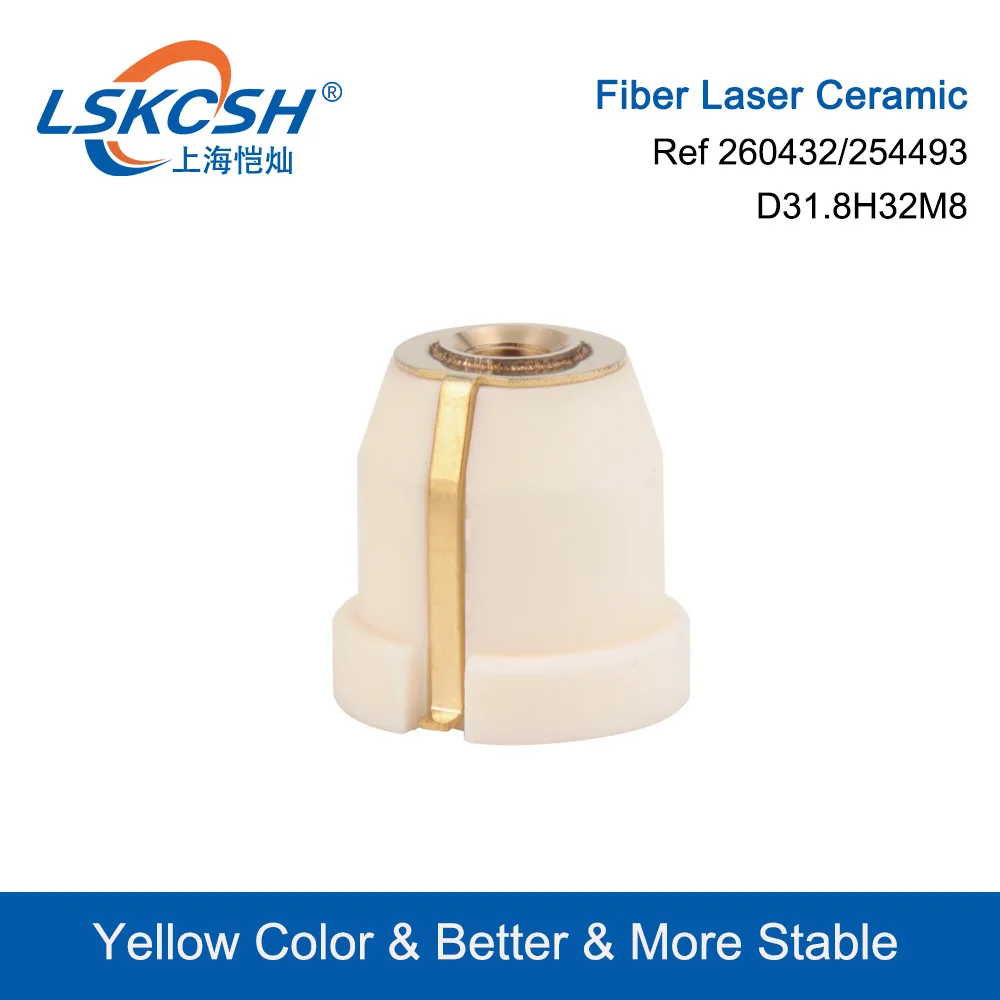 LSKCSH Fiber Laser Ceramic Body Nozzle Holder For 936678 1906032 EAA EAU EAV EAK EGL  Laser Nozzle High Quality Laser Parts