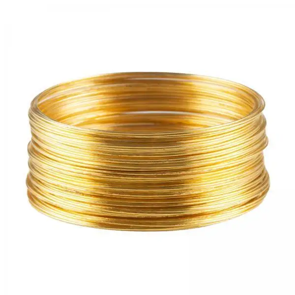 5x 50 Loops Jewelry Wire Memory Steel Wire Versatile Crafts Men Women Memory Beading Wire DIY for Bracelet Cuff Bangle Earring