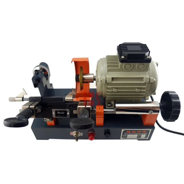 لوازم الأقفال آلة قطع المفاتيح المشطوفة الأفقية برأس واحد D618F #1