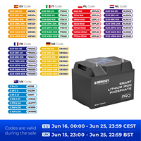 Renogy 12V 100Ah Pro Smart Lithium Iron Phosphate Battery W/Bluetooth & Self-Heating Function