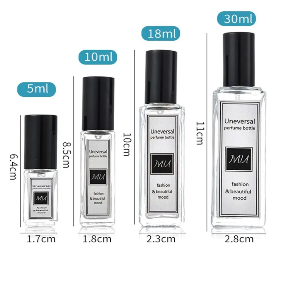 5/10/18/30ML Mini Perfume Spray Bottles Square Glass Shell Spray Atomizer Travel Perfume Storage Bottle Points Bottling Drops