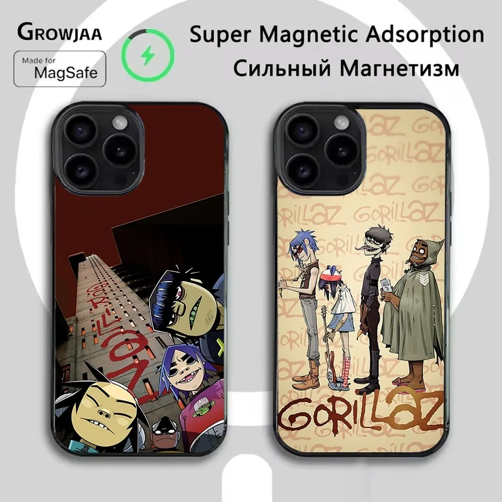 

G-Gorillaz Band Demon Days Phone Case For iPhone 16e,16,15,14,13,12,11,Plus,Pro,Max,Mini Magsafe Magnetic Wireless Charging