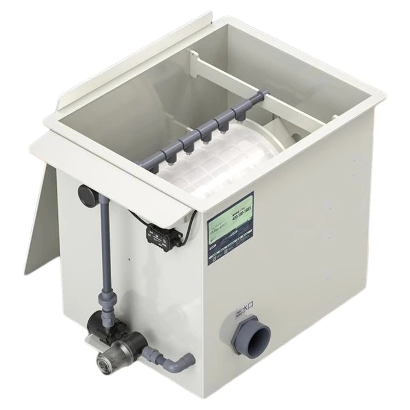 Microfiltration Machine Fully Automatic Backwash Free Cotton Aquaculture Microfiltration Machine Circulating Water Filter