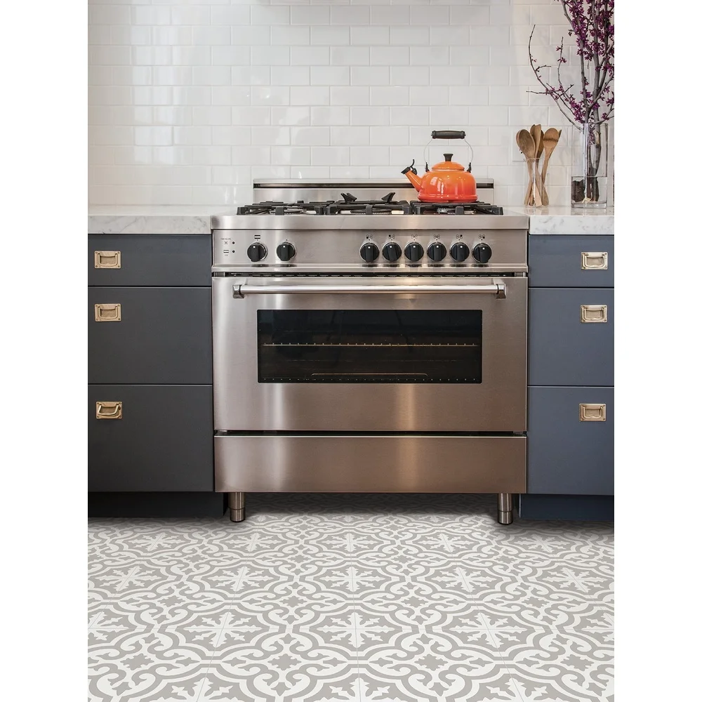 벗겨서 붙이는 바닥 타일 모던 팜하우스 디자인 간편 설치 12x12인치 시트 10개 비닐 바닥재 홈데코