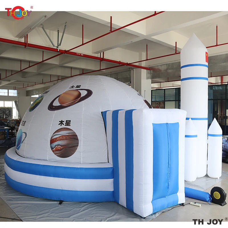 Tente gonflable de planétarium de 6m de diamètre, Script gonflable de projection