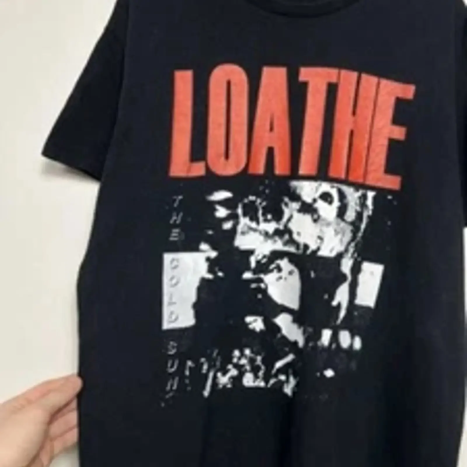 Loathe The Cold Sun Album Band T Shirt Adult Cotton UU1034 vintage Washed graphic Comfortable streetwear homme designer clothes
