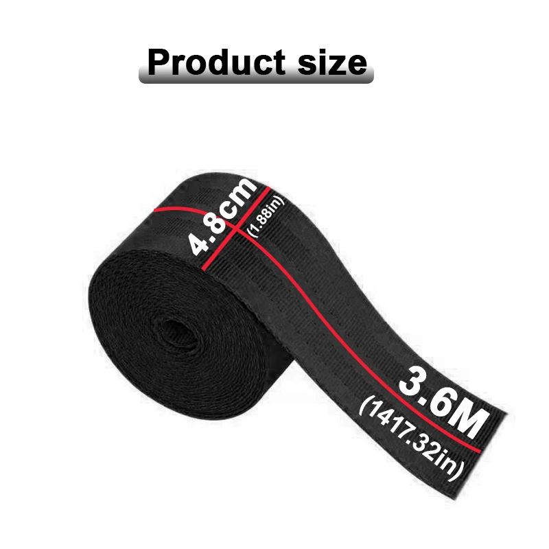 1 Stück Universeller Auto-Sicherheitsgurt DIY Hüftgurt Auto Hochfester Polyester-Sicherheitsgurt Mehrfarbiger Sicherheitsgurt Auto-Zubehör – Detail 1