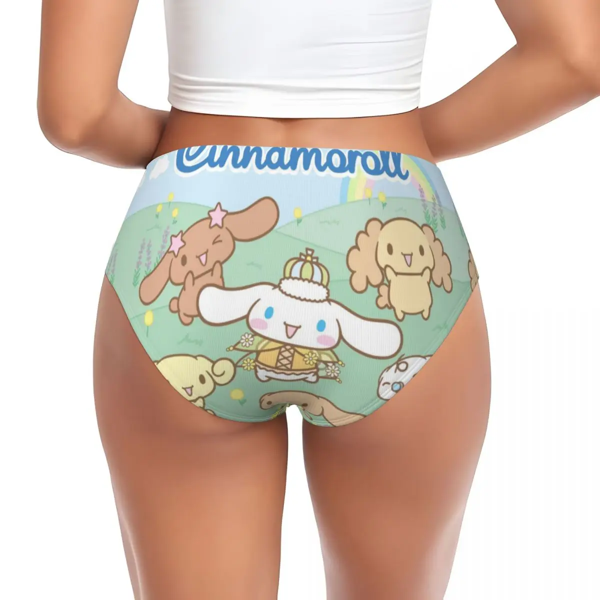 Biancheria intima traspirante per slip da donna personalizzata Cinnamoroll HOT Cartoon Mutandine