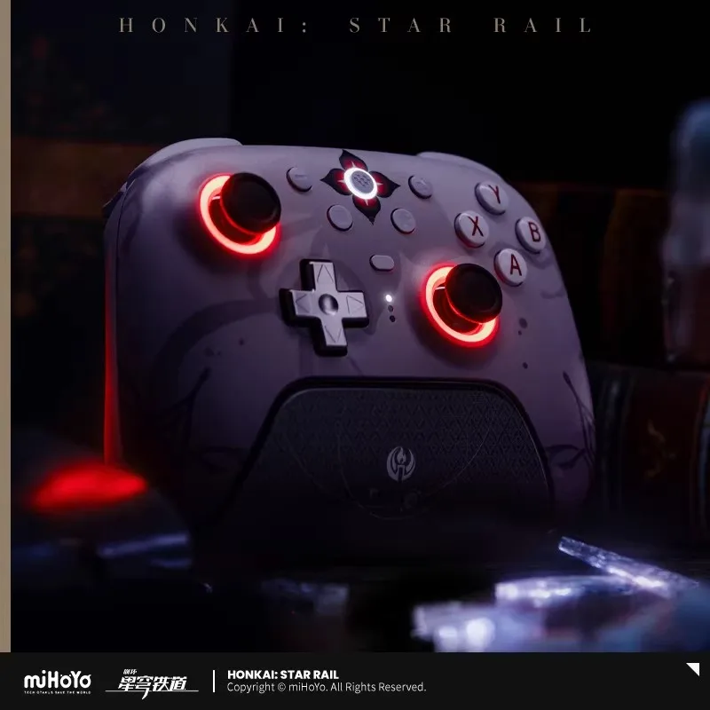 [Genuine] miHoYo Honkai Star Rail Evernight Wireless Bluetooth Game Controller Charging Dock Anime Acrylic Coaster Cosplay Gifts