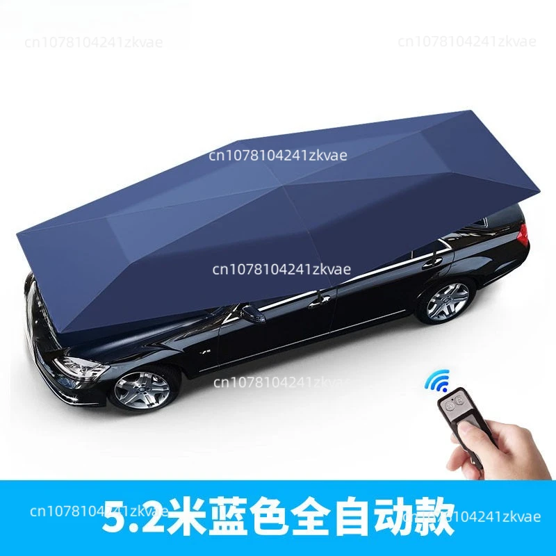 

Новый автоматический навес-тент для автомобилей 520 см, защита от солнца, складной навес с дистанционным управлением