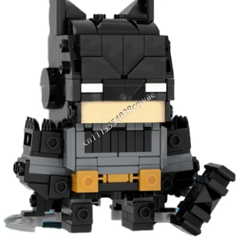 226PCS Dark Knight Brickheadz MOC Figure Building Blocks Model DIY Creative Assembly Educational Toy Collectible Special Gifts view 3
