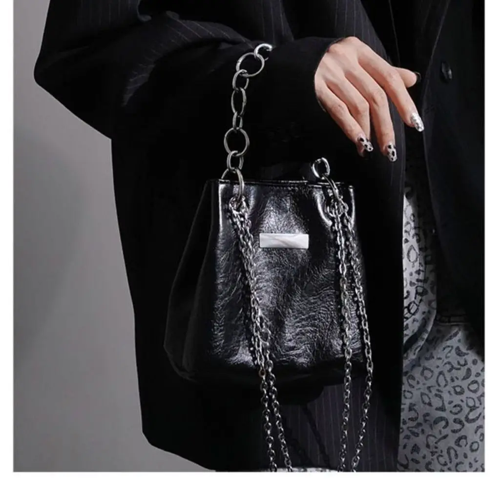 

Women Bag PU Chains Casual Fashion New SOFT Euro-America Style Shoulder Bag Pures and Bags Crossbody Girls Bag Phone Bag