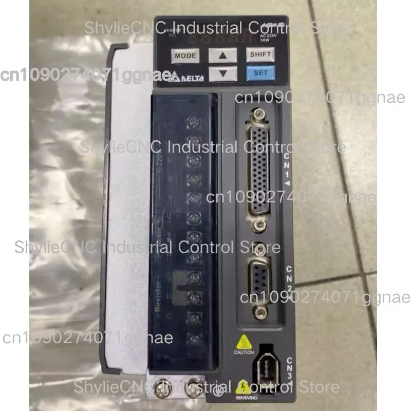 Подержанный сервопривод ASD-B2-1021-B мощностью 1 кВт протестирован, быстрая доставка.