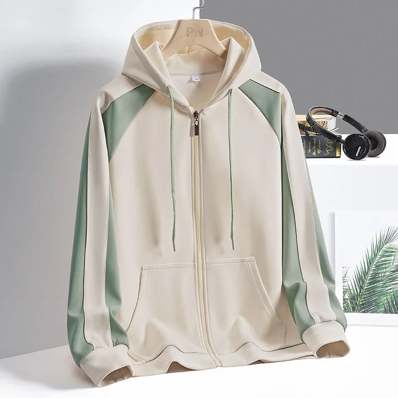 

2024 Spring and Autumn New Fashion Trend Retro Sports Hoodie Men's Casual Loose Comfortable Large Size High Quality Coat M-5XL