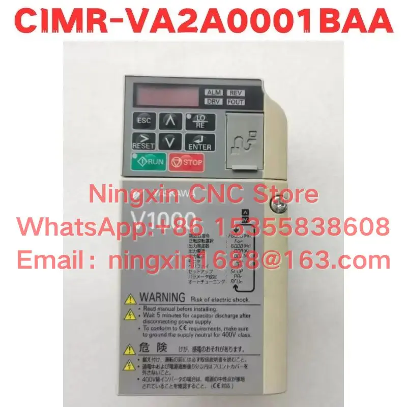 

Подержанный инвертор CIMR-VA2A0001BAA CIMR VA2A0001BAA протестирован в порядке