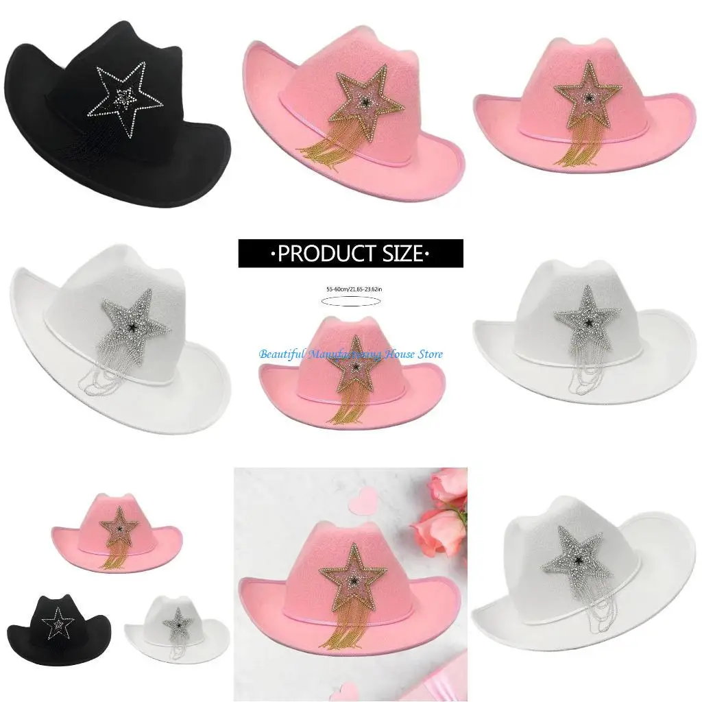 

E56A Trendy Portable Hat Fashion Personality Hat Christmas Dress Up Hat for Traveling