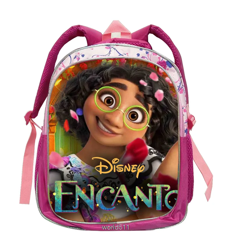 Disney Backpack Children School Bags Movie Encanto Mirabel Girls Book Bag Kids Kindergarten Bag Baby Toddler Backpacks