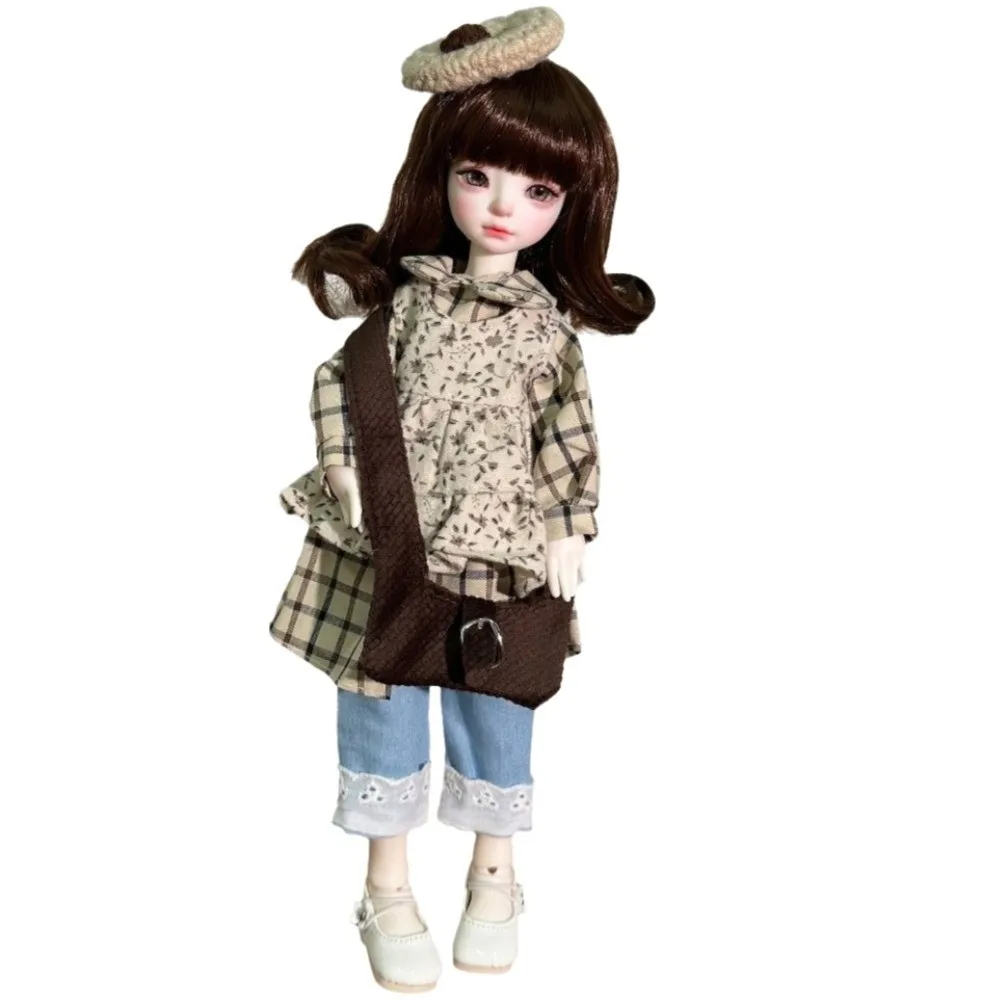 11.8インチ（30cm）ドール服、30cmサイズ、綿素材、ドール服セット、交換可能な服、6点関節、DIYドールウェア
