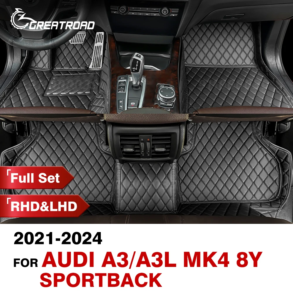 

Коврики автомобильные для Audi A3/A3L Sportback MK4 8Y 2021-2024