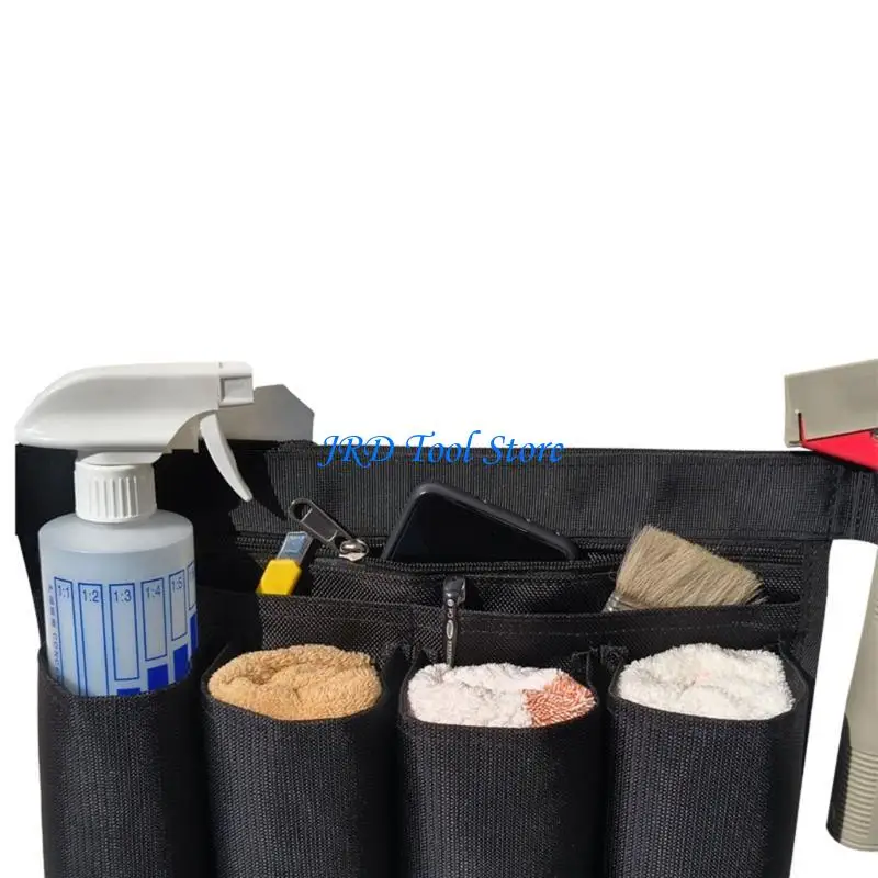 A2UD Lightweight Utility Belt For Cleaning Tool Feature Organizational Compartments And Comfortable Wear Waist Organizers